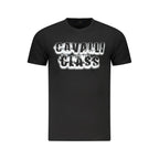 Black Cotton Mens T-Shirt