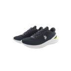 Blue Polyester Men's Sneaker