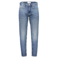 Blue Cotton Men's Tapered Jean