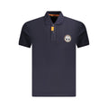 Blue Cotton Men's Polo