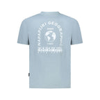 Graues Baumwoll-Herren-T-Shirt