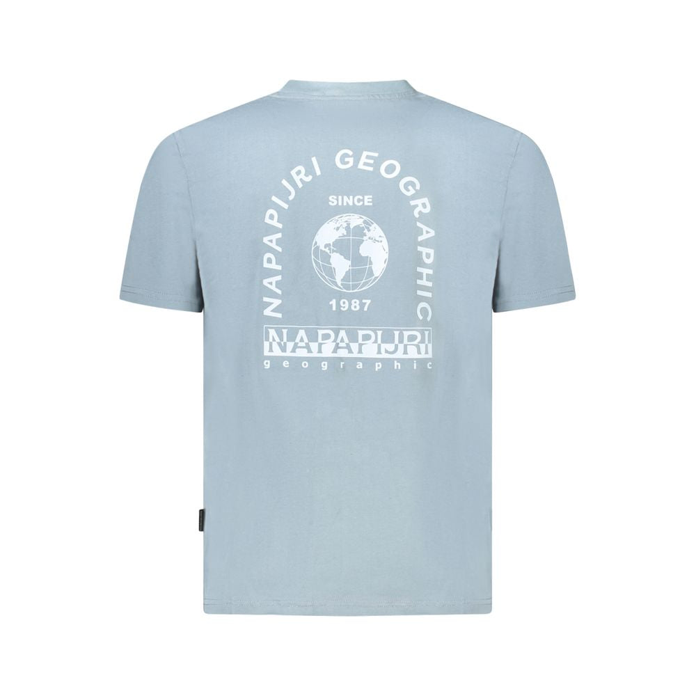 Graues Baumwoll-Herren-T-Shirt