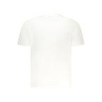 White Cotton Men T-Shirt