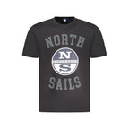 Black Cotton Men T-Shirt