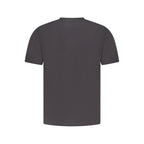 Black Cotton Men T-Shirt