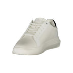 Bianco Polyurethane Men Sneaker