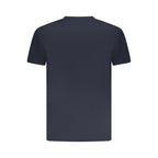 Blu Cotton Men T-Shirt