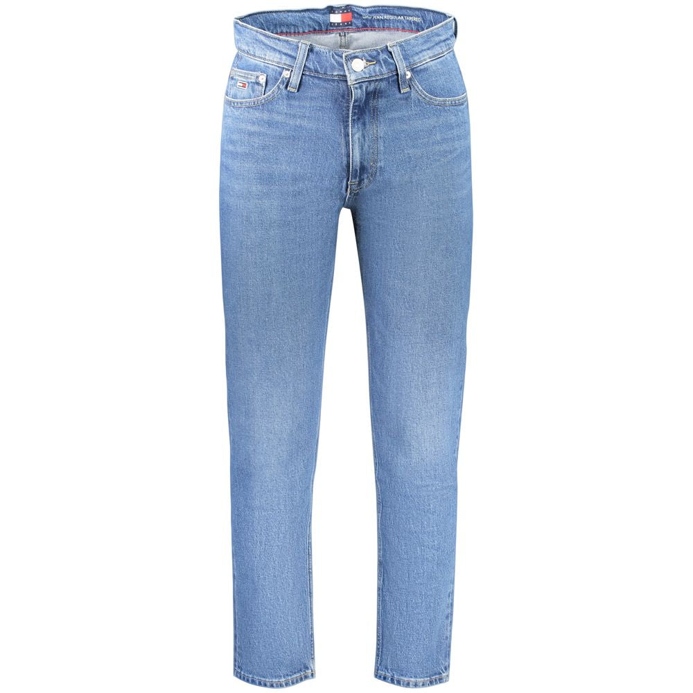 Herrenjeans aus blauer Baumwolle