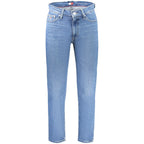 Herrenjeans aus blauer Baumwolle