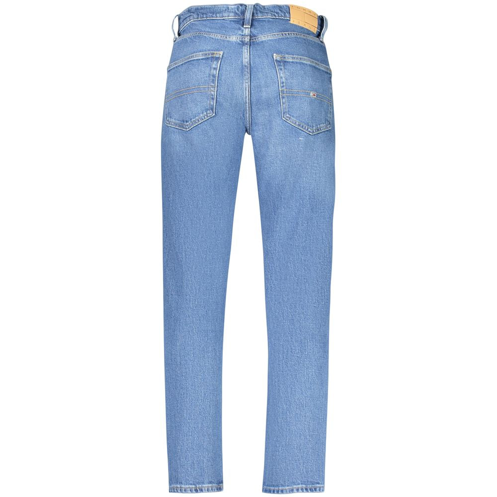 Herrenjeans aus blauer Baumwolle