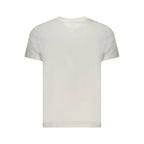 White Cotton Men's T-Shirt