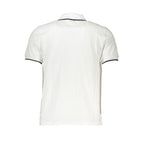 White Cotton Men's Polo Shirt