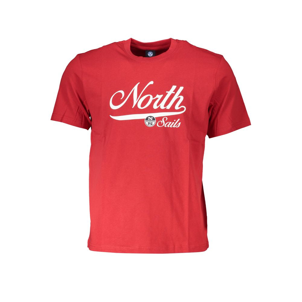 Grünes Baumwoll-Herren-T-Shirt