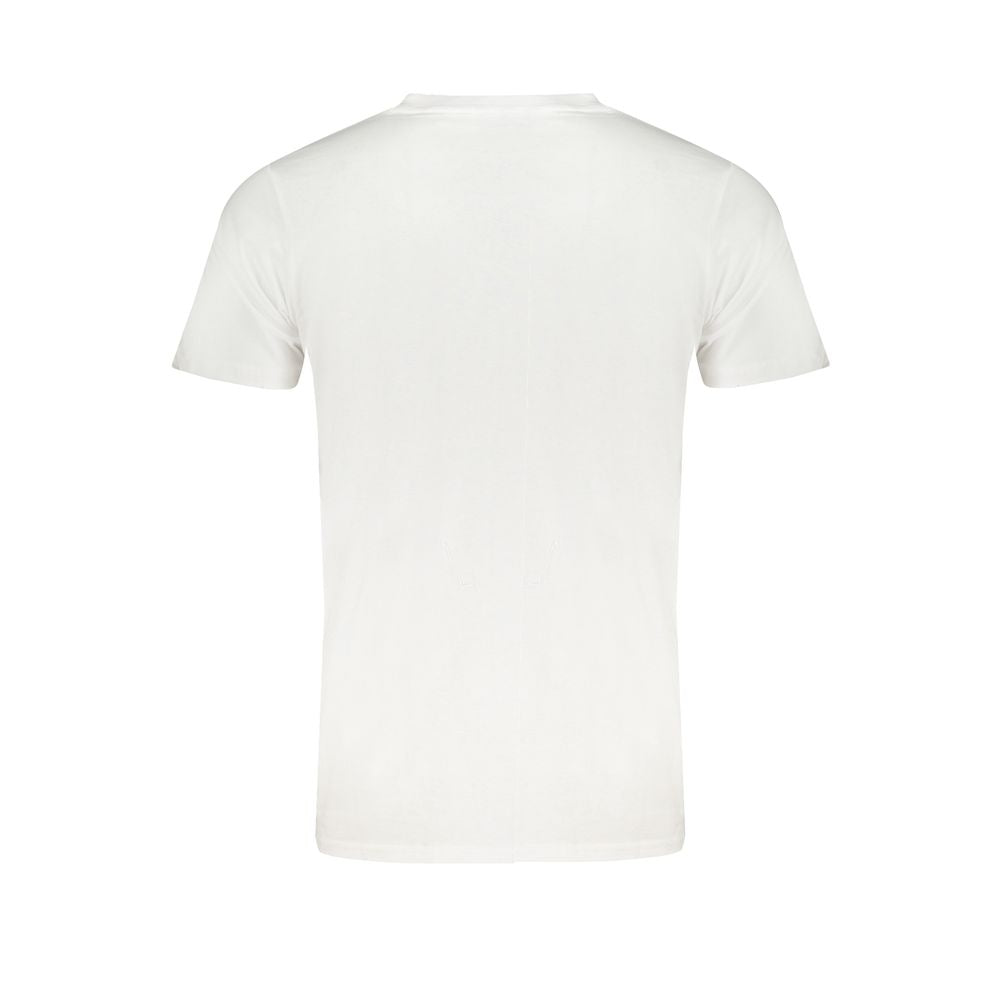 Weißes Herren-T-Shirt aus Baumwolle