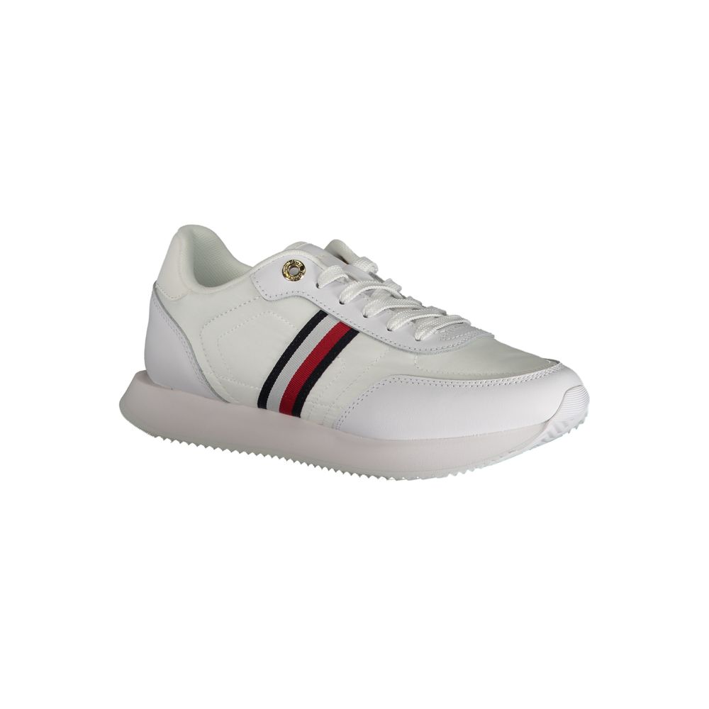 Damen-Sneaker aus weißem Leder