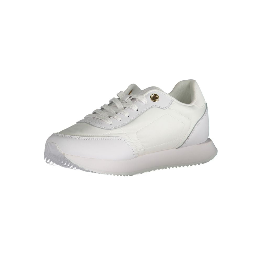 Damen-Sneaker aus weißem Leder