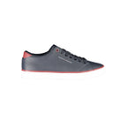 Blauer Polyurethan-Herrensneaker