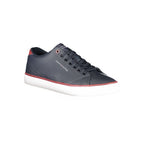 Blauer Polyurethan-Herrensneaker