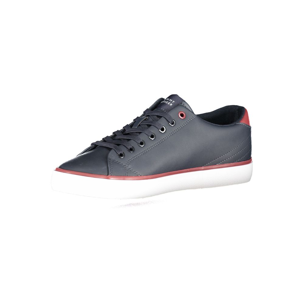 Blauer Polyurethan-Herrensneaker