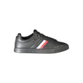 Herren-Sneaker aus schwarzem Leder