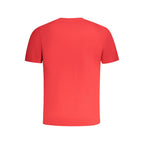 T-Shirt in cotone rosso da uomo