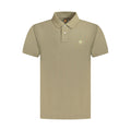 Grünes Baumwoll-Polo-T-Shirt