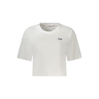 T-shirt donna in cotone organico bianco