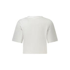 T-shirt donna in cotone organico bianco