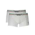 Weiße Boxershorts für Herren aus Baumwolle