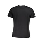 Black Cotton Men's T-Shirt