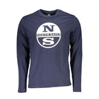 Blu Cotton Men T-Shirt