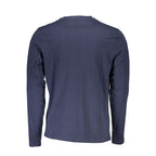 Blu Cotton Men T-Shirt