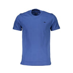 Blaues Herren-T-Shirt aus Baumwolle