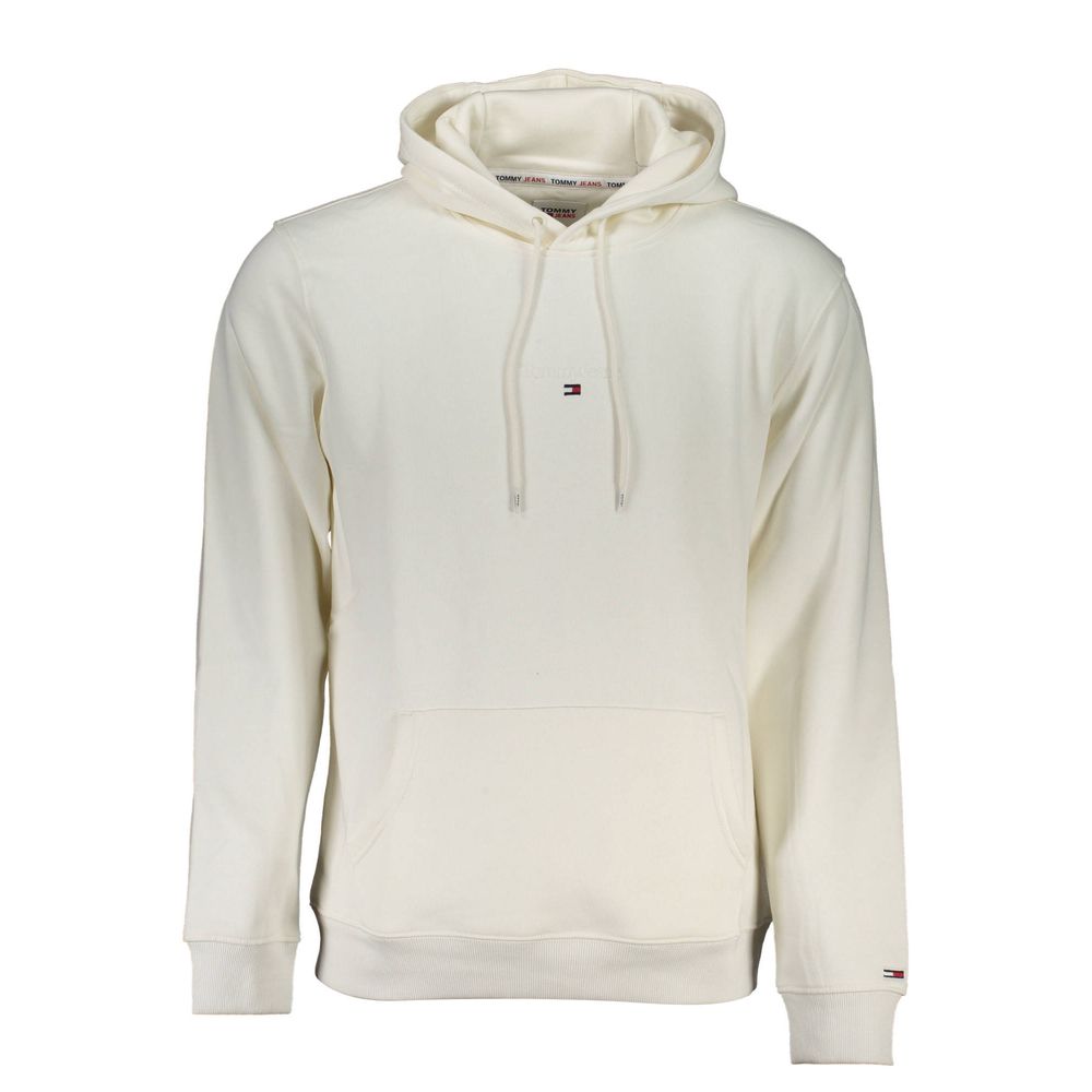 Weißer Herrenpullover aus Baumwolle