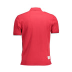 Red Cotton Polo T-Shirt