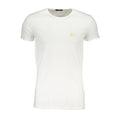 Weißes Baumwoll-T-Shirt