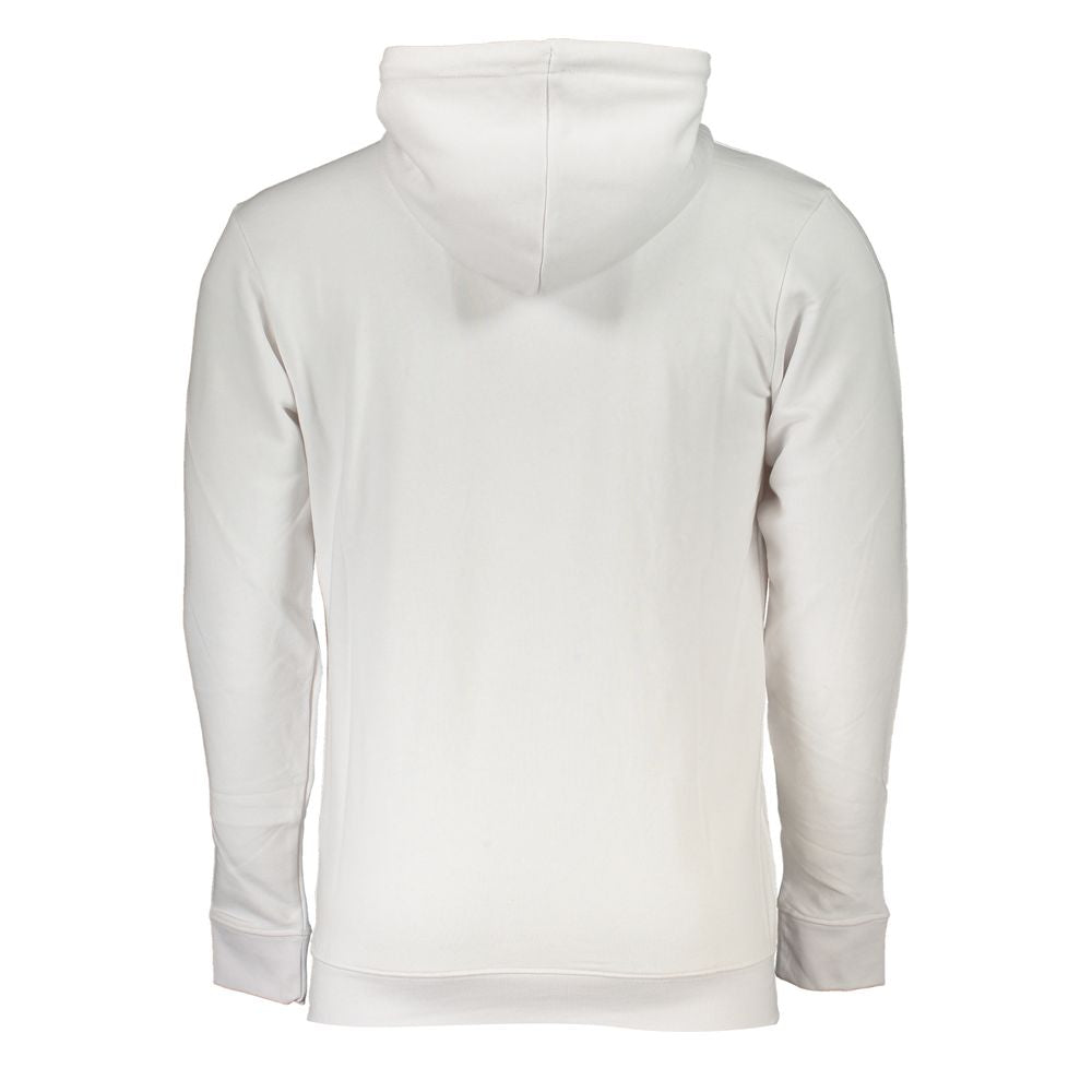 Weißer Baumwollpullover für Herren