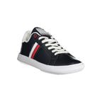 Sneaker für Herren aus blauem Leder