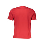 Rotes Baumwoll-T-Shirt für Herren
