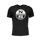 Black Cotton Men's T-Shirt