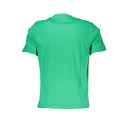 Green Cotton Men T-Shirt