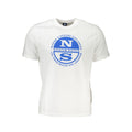 Weißes Baumwoll-Herren-T-Shirt