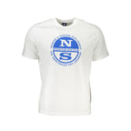 Weißes Baumwoll-Herren-T-Shirt
