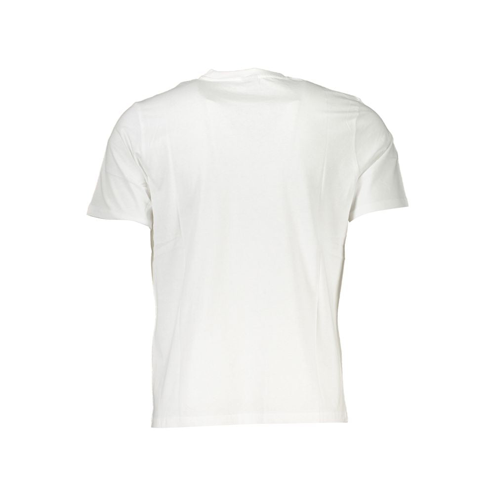 Weißes Baumwoll-Herren-T-Shirt