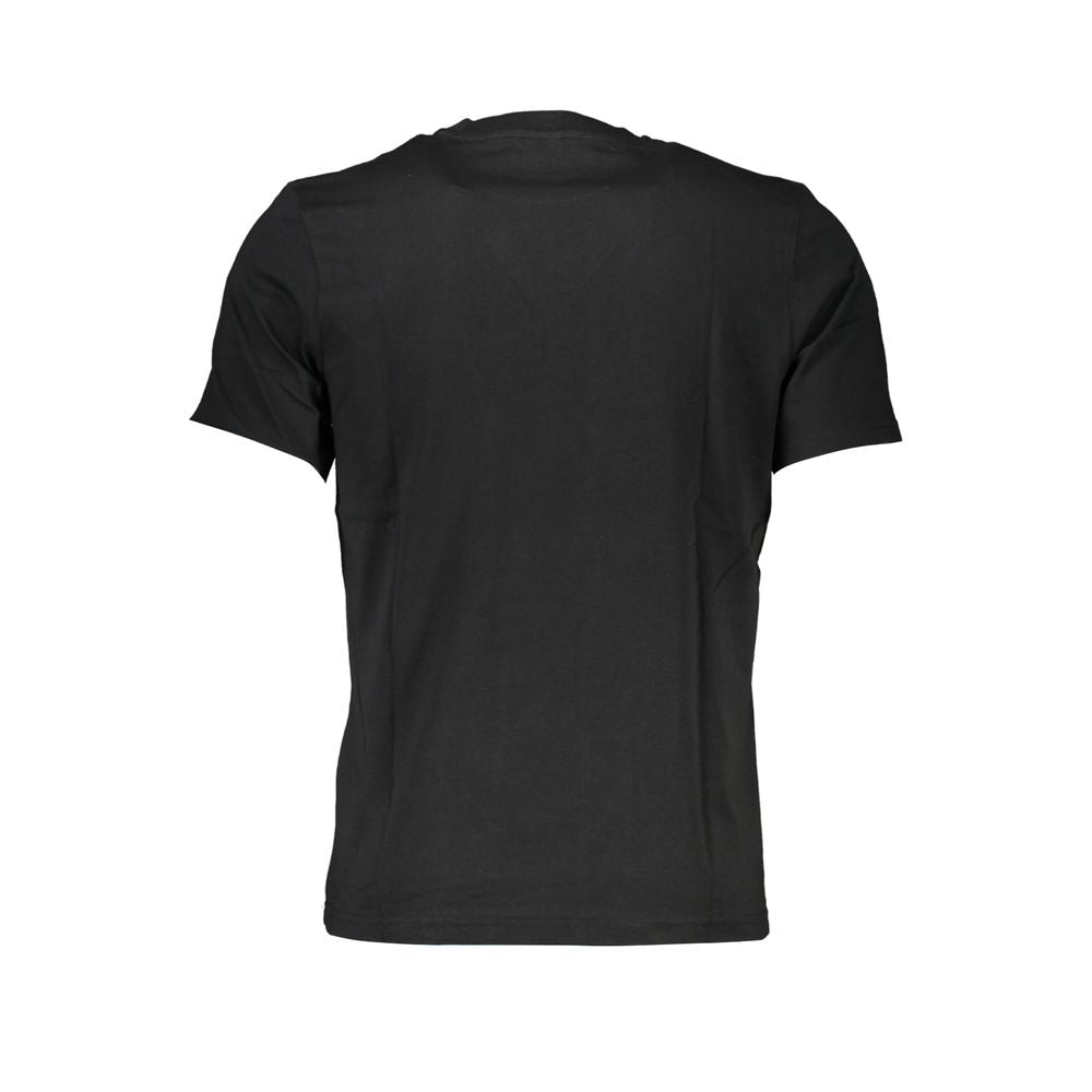 Herren-T-Shirt aus schwarzer Baumwolle