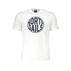 Weißes Baumwoll-Herren-T-Shirt
