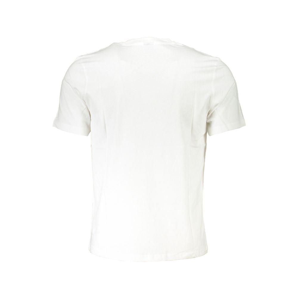 Weißes Baumwoll-Herren-T-Shirt
