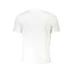 Weißes Baumwoll-Herren-T-Shirt