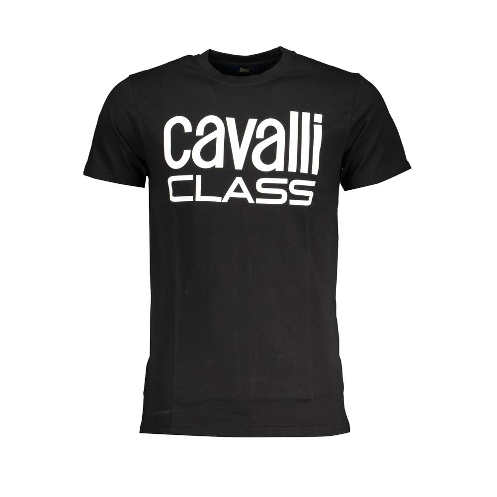 Herren T-Shirt aus schwarzer Baumwolle