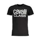 Herren T-Shirt aus schwarzer Baumwolle